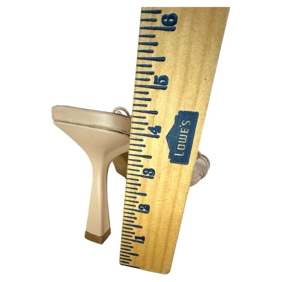 Open Edit | 11 Nude Lace Up Tie Strappy Heels Nordstrom - Picture 5 of 7